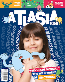Atlasia 28 - März 2025 (Zeitschrift für Kinder)
