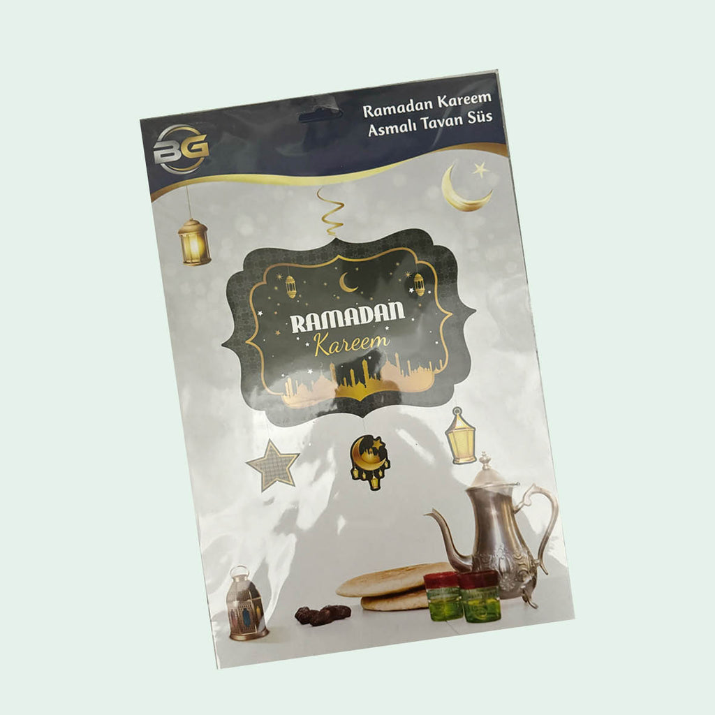 Ramadan Kareem Asmali Tavan Süs