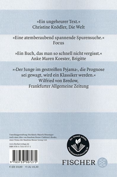 Der Junge im gestreiften Pyjama – kitapdunyasi.eu