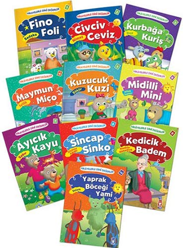 Hikayelerle Dini Değerler Seti (10 Kitap)