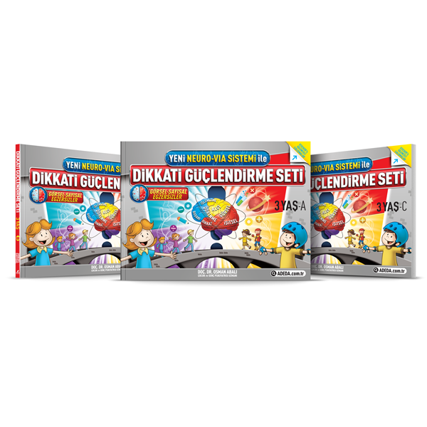 Dikkati Güçlendirme Seti 3 Yaş (3 Kitap) – kitapdunyasi.eu