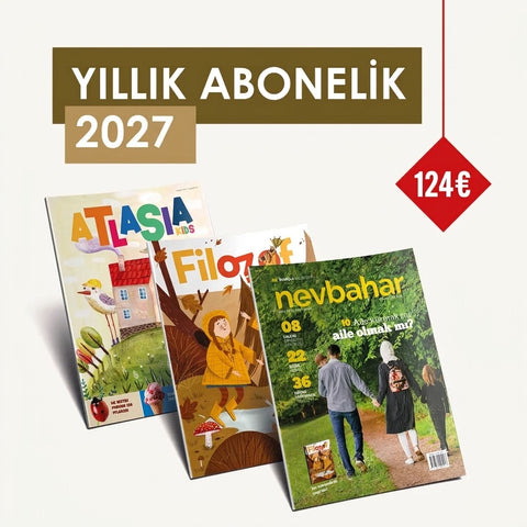 AtlasiaKids + Nevbahar + Filozof Jahresabo - 2027