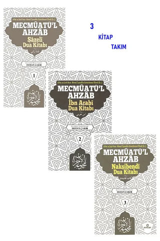 Mecmûatü’l Ahzab Dua Kitabı (3 Cilt Takim)