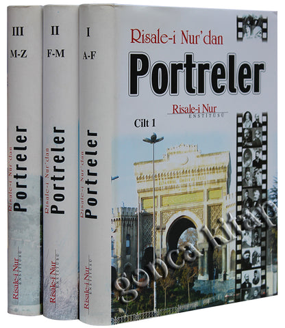 Risale-I Nurdan Portreler 3 Cilt Takım