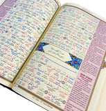 Rahle Boy 5'li (Beşli) Özellikli Arapça, Türkçe Satır Arası Okunuşlu, Türkçe Meali ve Kelime Mealli