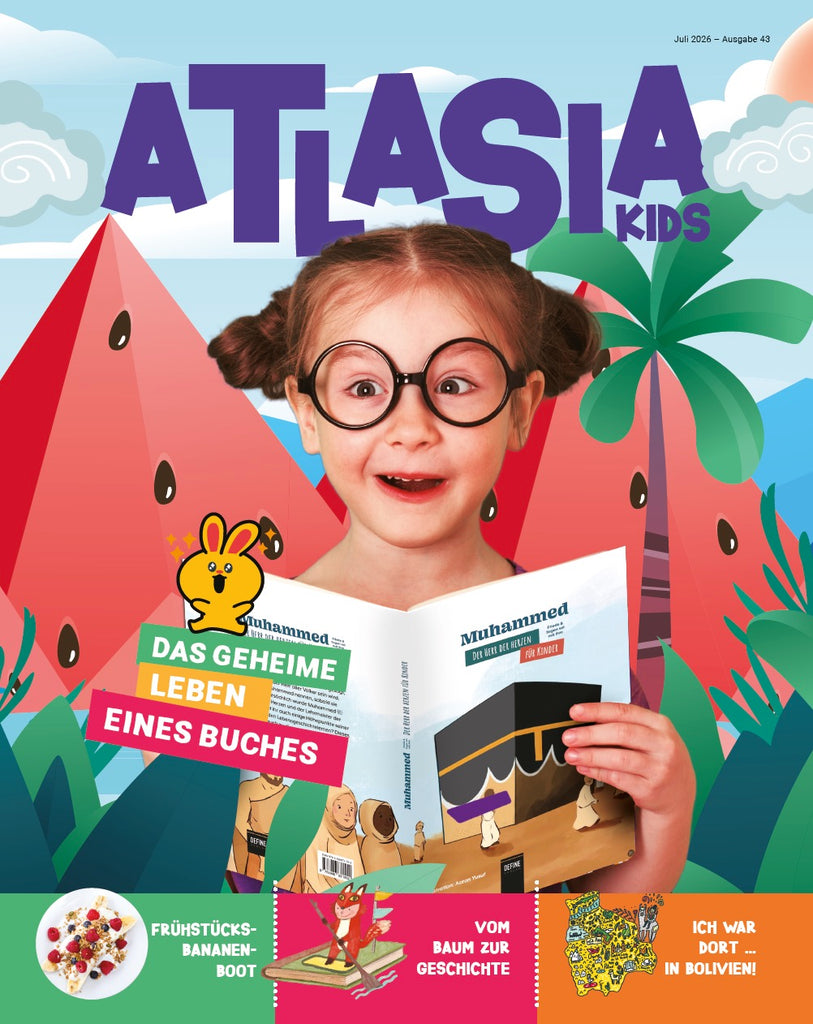Atlasia 43 - Juli 2026 (Zeitschrift für Kinder)