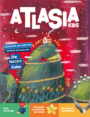 Atlasia 16 - April 2024 (Zeitschrift für Kinder)