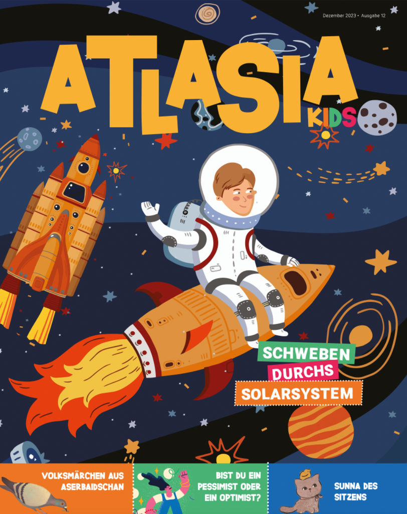 Atlasia 12 - Dezember 2023 (Zeitschrift für Kinder)