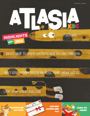 Atlasia 13 - Januar 2024 (Zeitschrift für Kinder)