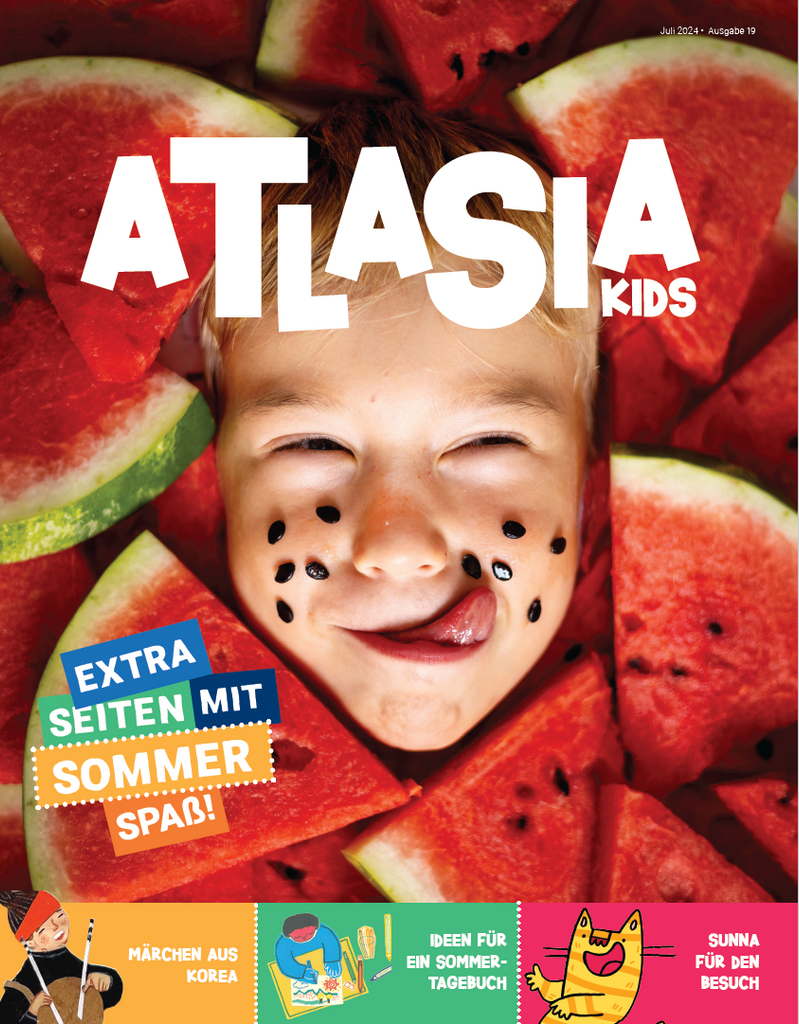 Atlasia 19 - Juli 2024 (Zeitschrift für Kinder)