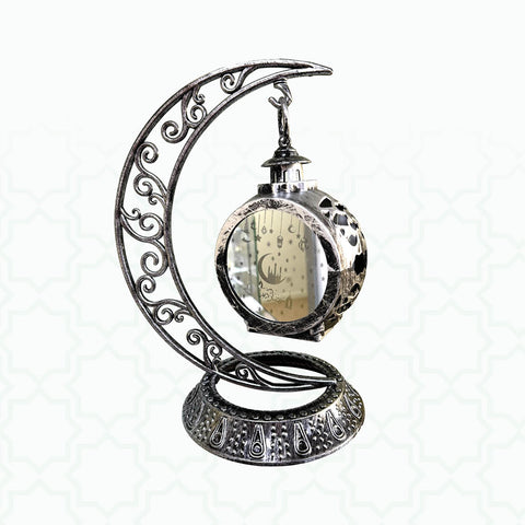 Hilal - Mond Silber mit Laterne