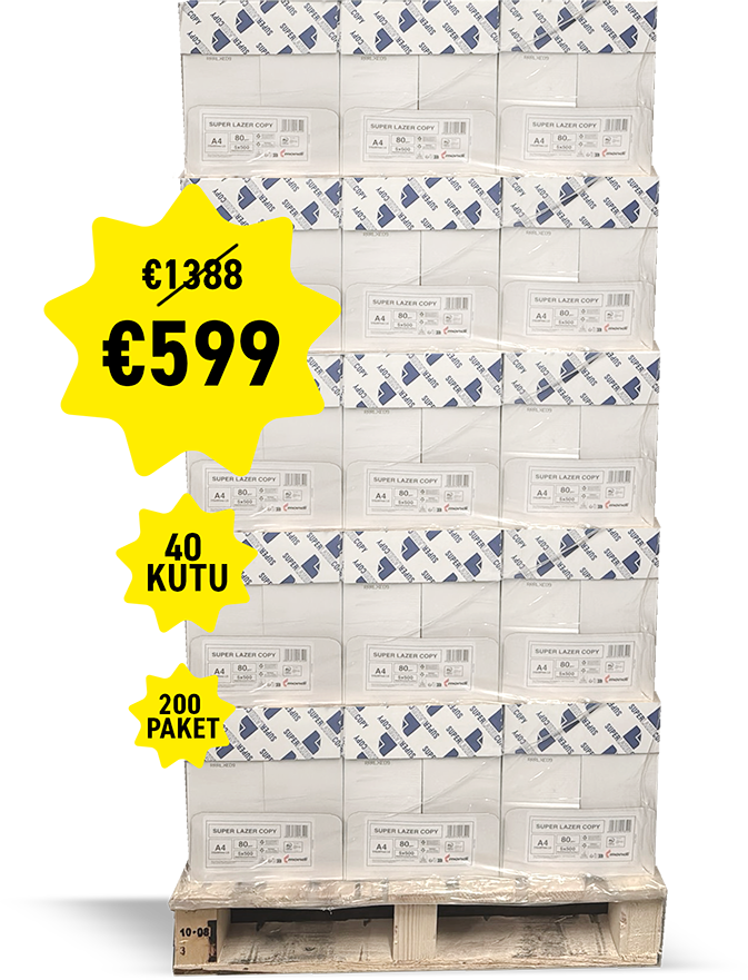 Fotokopi kağıdı (1 Palet ) , 80 G/m², Din A4