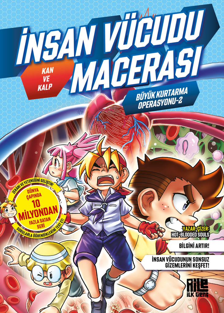 İnsan Vücudu Macerası 2 / Kan ve Kalp (10-12 Yaş)