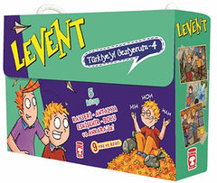 Levent Türkiyeyi Geziyorum 4 (5 Kitap Set) (8-11 Yaş)