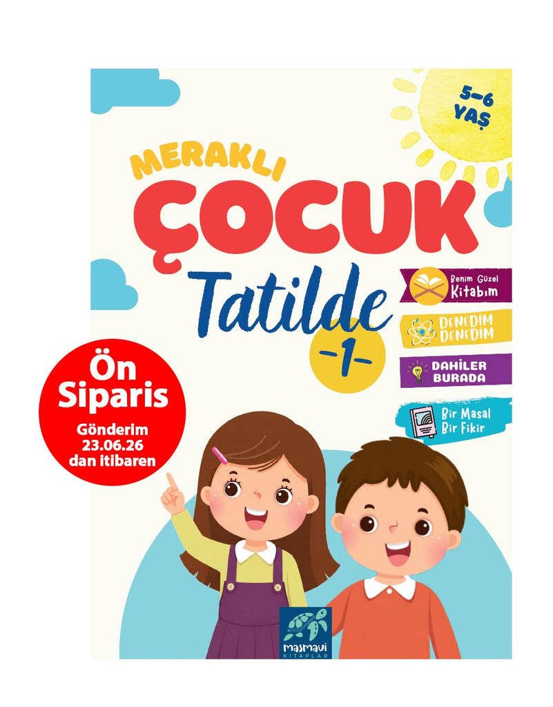 Meraklı Çocuk Tatilde -1 ( 5-6 Yas)