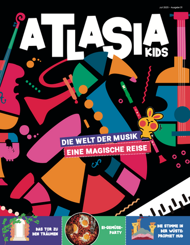 Atlasia 31 - Juli 2025 (Zeitschrift für Kinder)