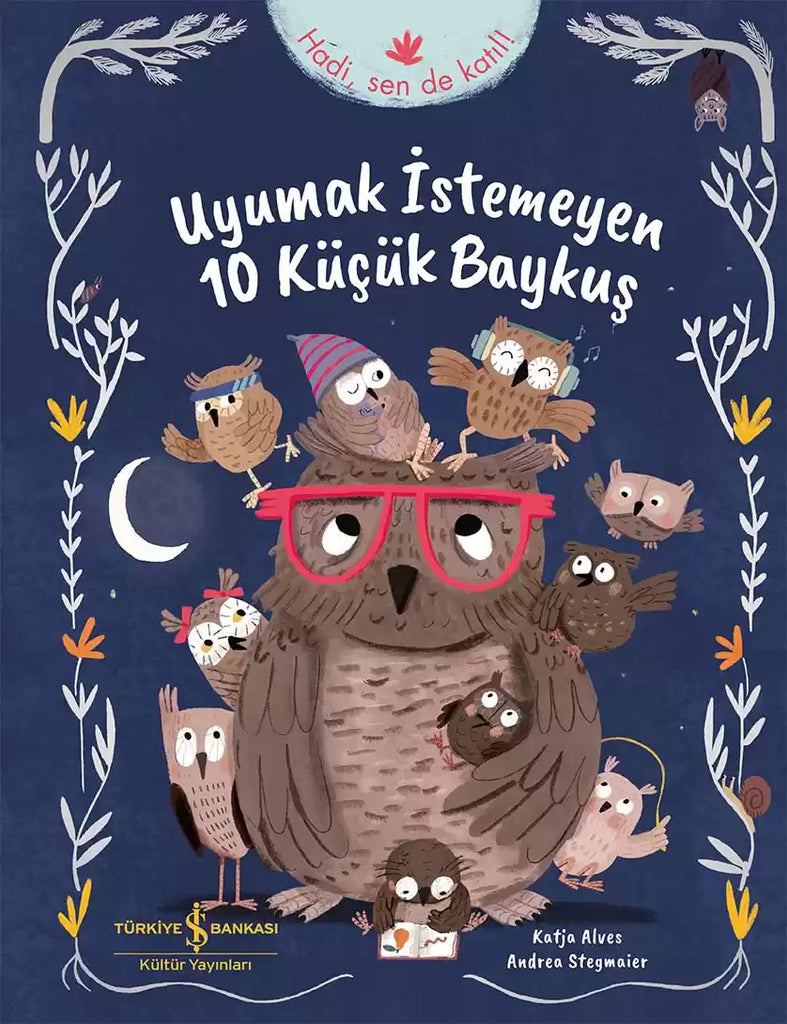 Uyumak İstemeyen 10 Küçük Baykuş