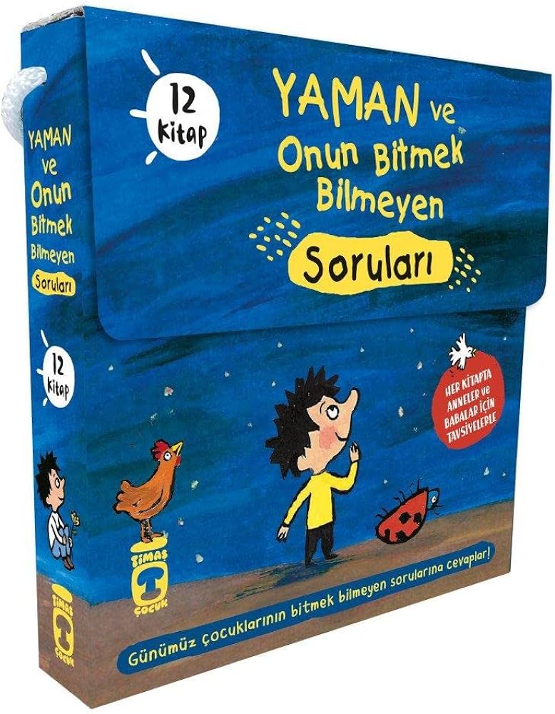 Yaman ve Onun Bitmek Bilmeyen Soruları Set (12 Kitap)