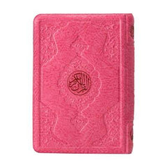 Kur'an-ı Kerim (Pembe, Kılıflı, Mühürlü)Çanta Boy