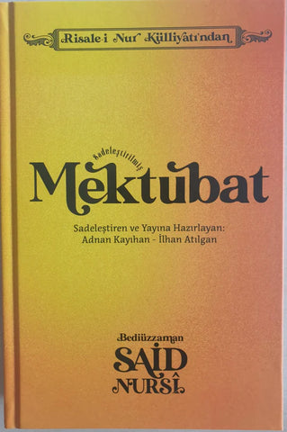 Mektubat Orta Boy (Sadeleştirilmiş)