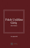Fıkıh Usulüne Giriş( Ders Notlari)