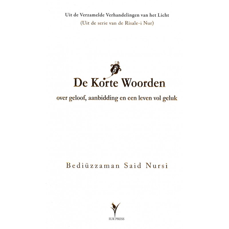 De Korte Woorden (Kücük Sözler, Flemenkce)