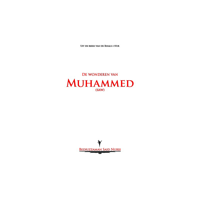De wonderen van Muhammed (SAW) (Mucizat-I Ahmediye, Flemenkce)