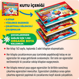 Dikkati Güçlendirme Seti 3 Kitap (5 Yaş) (Yeni Neuro-Via Sistemi ile)