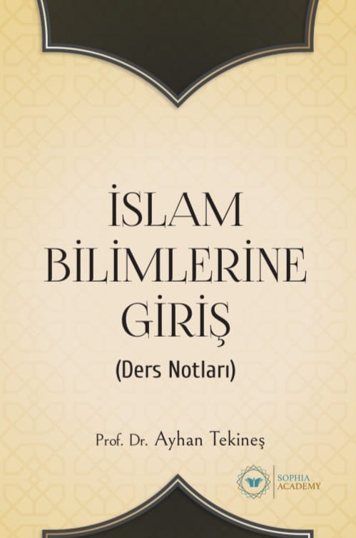 islam Bilimleirne Giris( Ders Notlari)