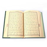 Rahle Boy Kur'an-ı Kerim (2 Renkli, Yeşil, Mühürlü)