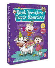 Küçük Kardeşlerin Büyük Maceraları (7-8 Yaş) (5 Kitap Set)