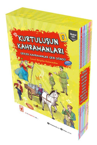 Kurtuluşun Kahramanları 1 (9-12 Yaş) (10 Kitap)