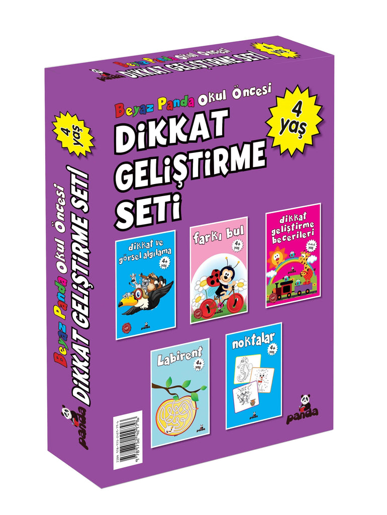 Dikkat Geliştirme Seti 4 Yaş