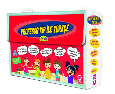 Profesör Kip ile Türkçe (5 Kitap, 9-11 Yaş)
