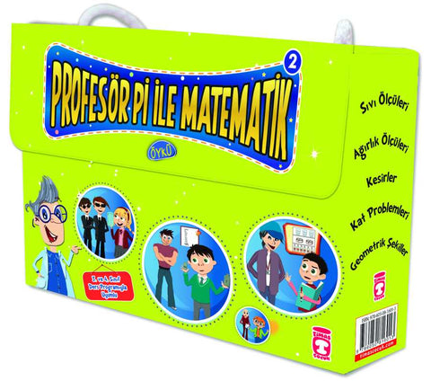 Profesör Pi ile Matematik-2 (5 Kitap, 9-11 Yaş)