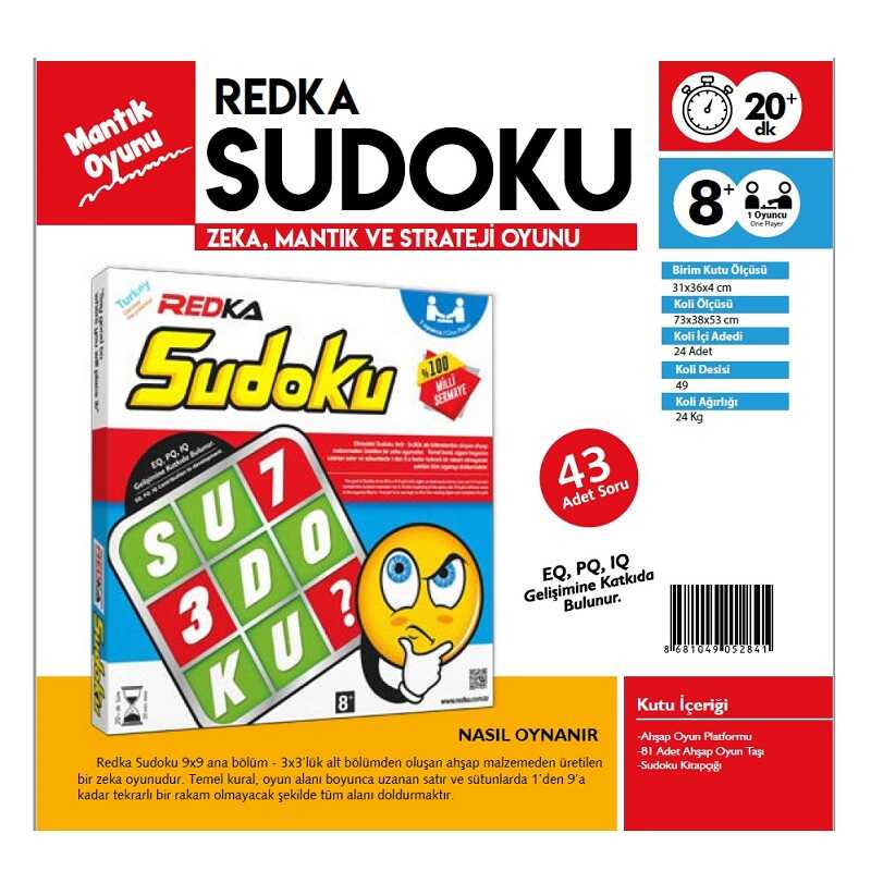 Sudoku Zeka Mantık ve Strateji Oyunu