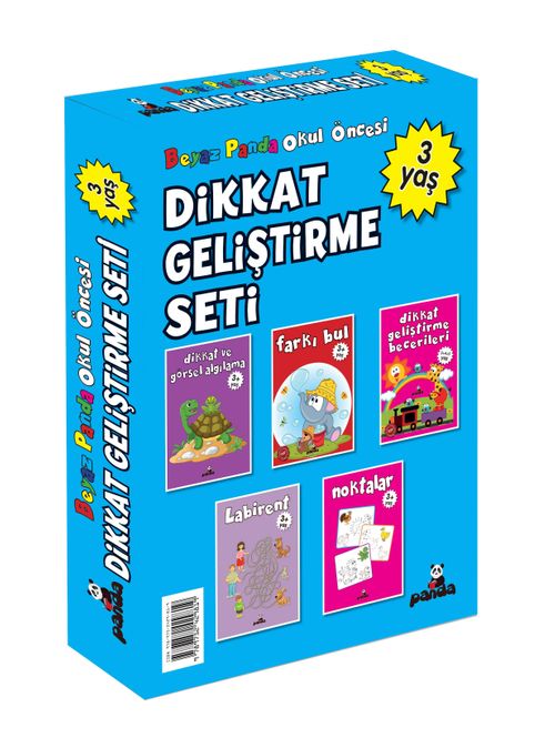 Dikkat Geliştirme Seti (3-5 Yaş)