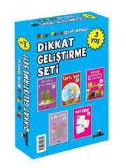 Dikkat Geliştirme Seti (3-5 Yaş, 5 Kitap)