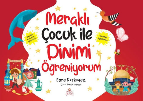 Meraklı Çocuk ile Dinimi Öğreniyorum (5 Kitap) (Büyük Boy, Etkinlikli)