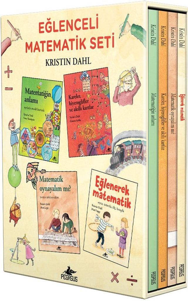 Eğlenceli Matematik Kutulu Özel Set (4 Kitap) (9-12 Yaş)