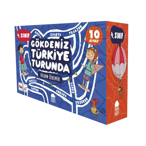 Gökdeniz Türkiye Turunda (10 Kitap, 9-11 Yaş)