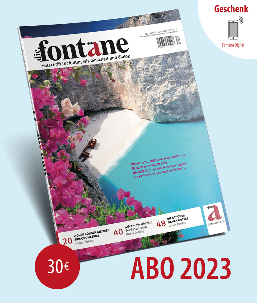 2023 Fontäne Dergisi  Abonelik + Digital Dergi