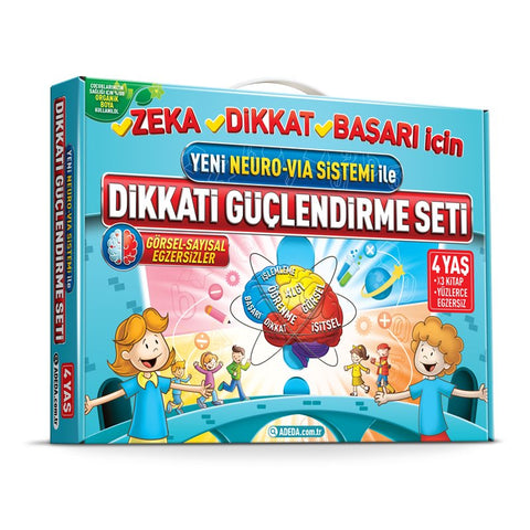 Dikkati Güçlendirme Seti 4 Yaş