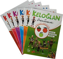 Keloğlan ve Arkadaşları Etkinlik Kitap Seti (6 Kitap)