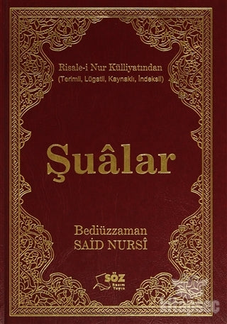 Şualar (Büyük Boy) Söz Basım Yayın