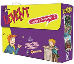 Levent Türkiye'yi Geziyorum -2 (5 Kitap Set) (8-11 Yaş)