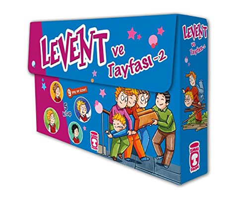 Levent ve Tayfası- 2 Set (5 Kitap)