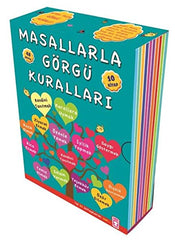 Masallarla Görgü Kuralları (10 Kitap) (7-8 Yaş)